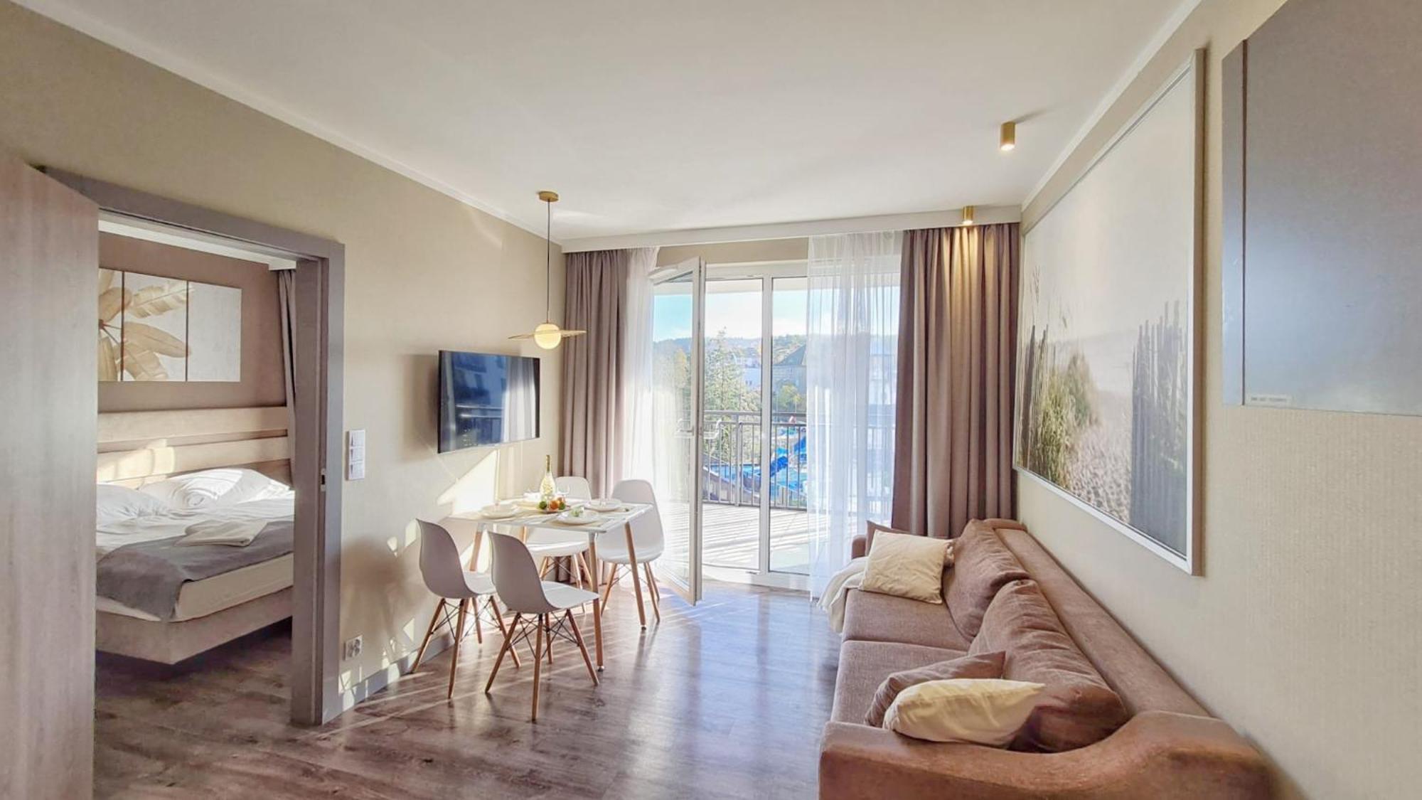 Holiday Home Bel Mare 305E Z Sypialnia I Z Balkonem Misdroy Exterior foto